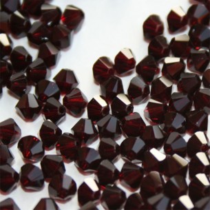 Bicono Swarovski mm 4 Garnet - 144PZ 2