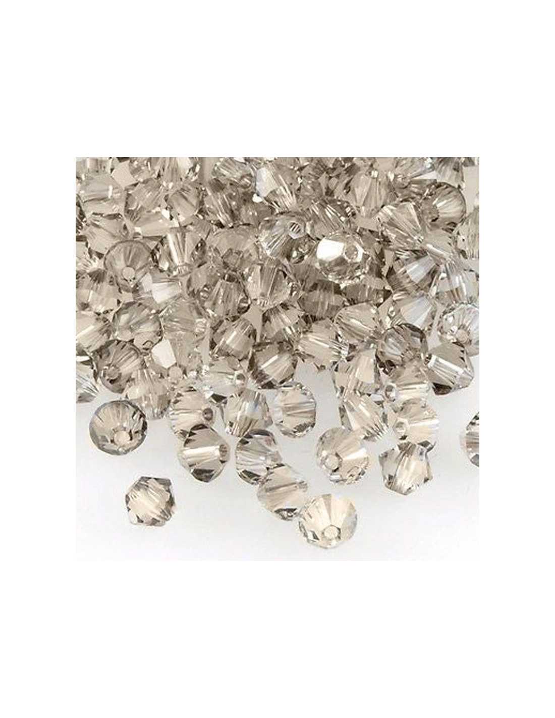 Bicone Swarovski mm 4 Greige - 144 pcs - Biconi