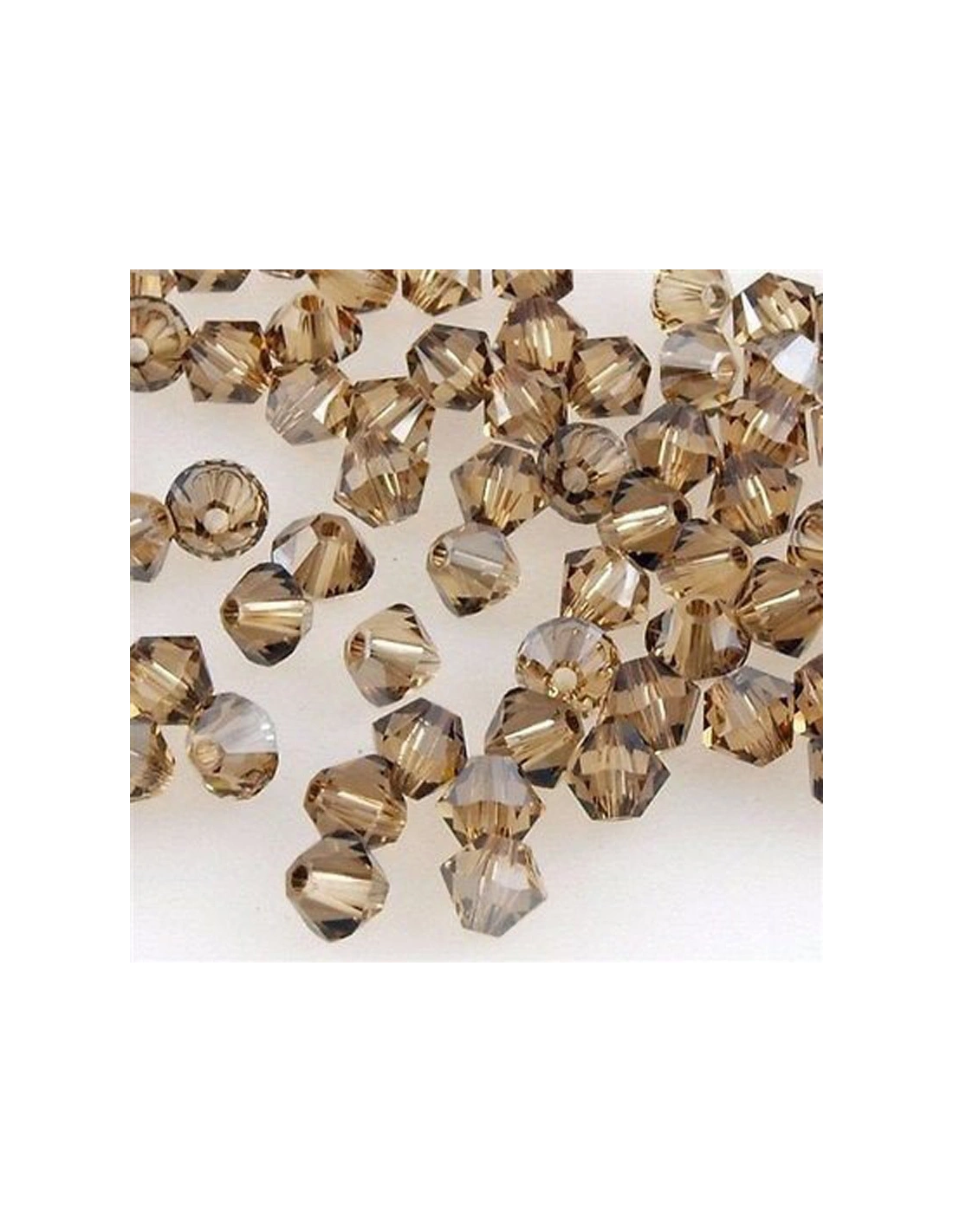 Bicono Swarovski mm 4 Lt. Col. Topaz - 144PZ