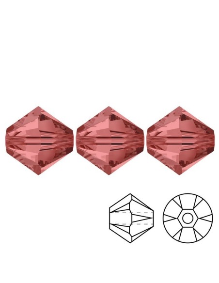 Bicono Swarovski mm 4 Padparadscha - 144PZ