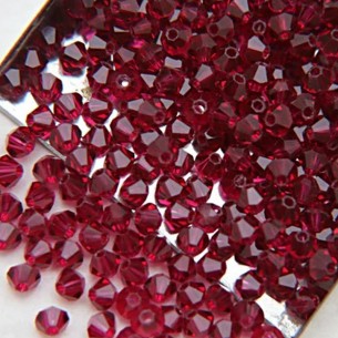 Bicone Swarovski mm 4 Ruby... 2