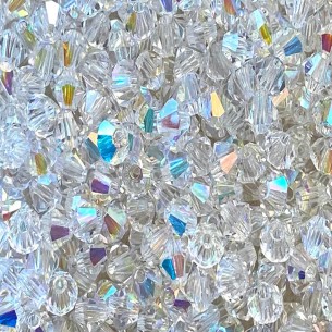 Bicone Swarovski Crystal AB... 2