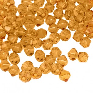 Bicone Swarovski mm 4 Topaz... 2