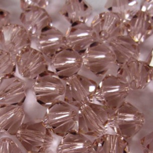 Bicono Swarovski mm 4 Vintage Rose - 144PZ 2