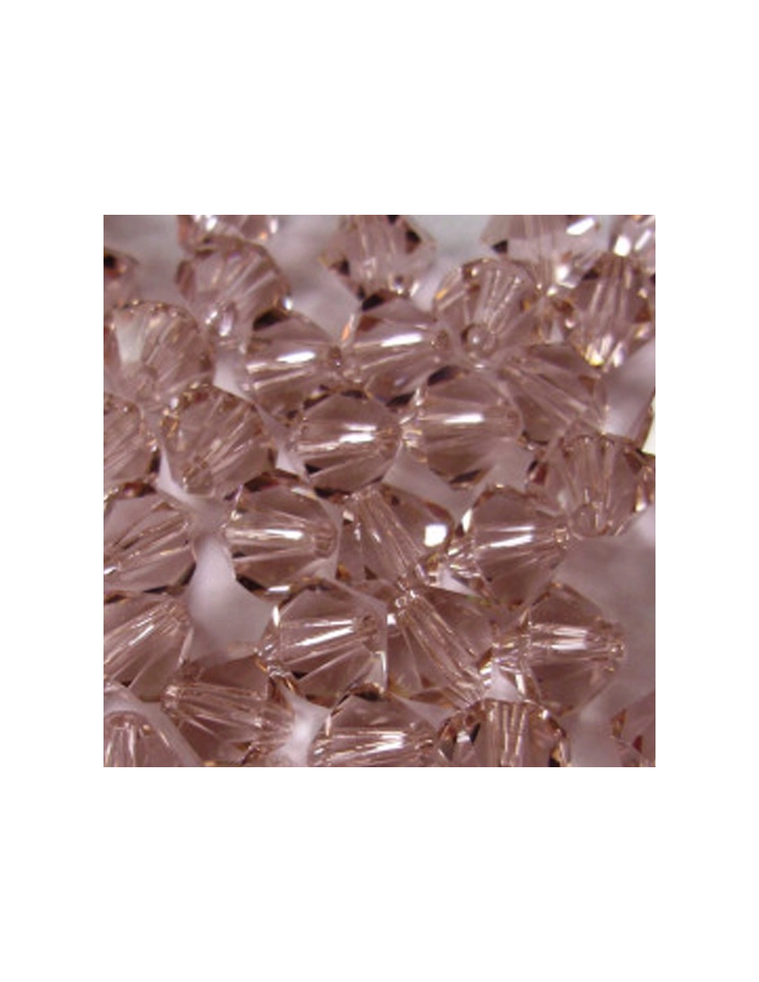 Bicone Swarovski mm 4 Vintage Rose - 144 pcs - Biconi