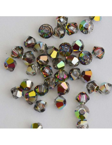 Bicone Swarovski mm 4 Vitrail Medium... Bicone Swarovski mm 4 Vitrail Medium...