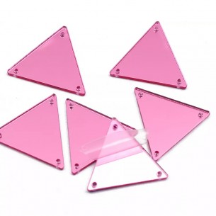 Sew on Mirrors Triangle 23...