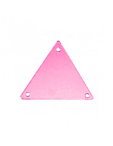Specchietto Triangolo mm 23 Fuchsia - 10PZ Specchietto Triangolo mm 23 Fuchsia - 10PZ