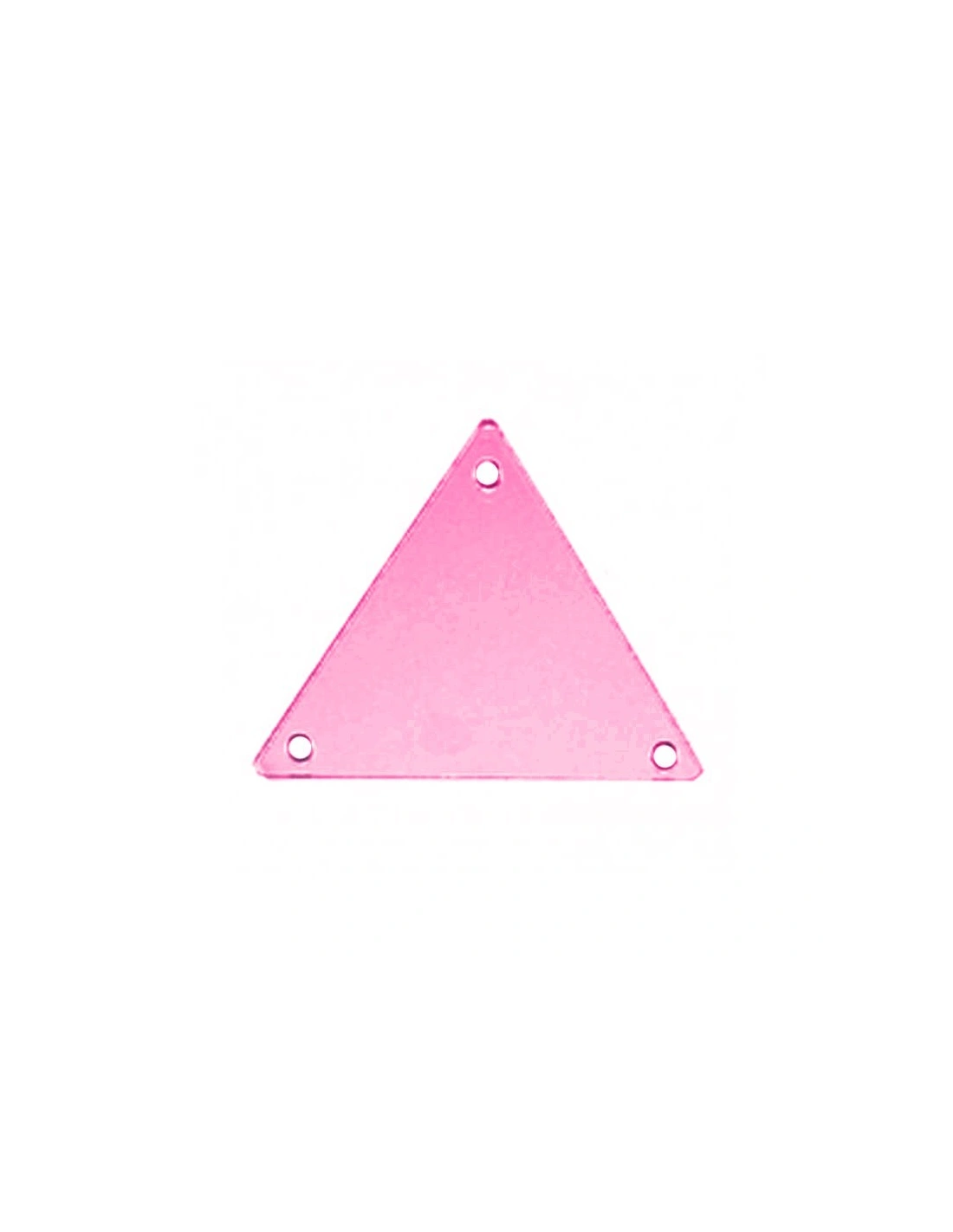 Specchietto Triangolo mm 23 Fuchsia - 10PZ