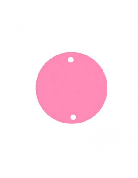 Specchietto Tondo mm 23 Fuchsia - 10 PZ Specchietto Tondo mm 23 Fuchsia - 10 PZ