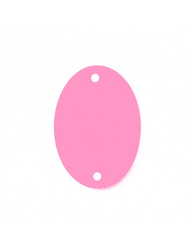 Sew on Mirrors Oval Fuchsia 20x30 mm...