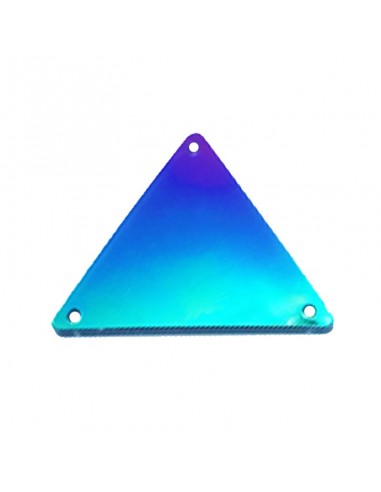 Sew on Mirrors Triangle 23 mm Rainbow...