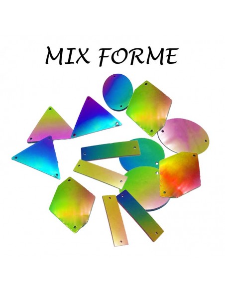 Specchietti da cucire Rainbow pacco - 30PZ