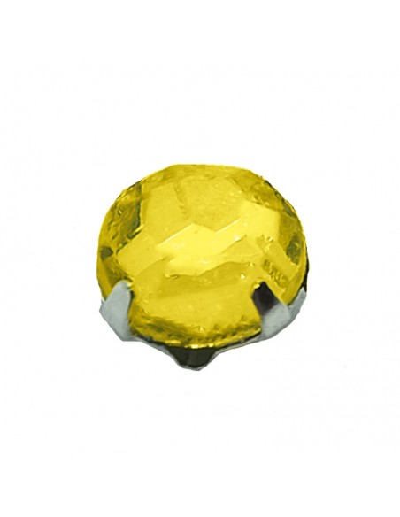 Rosetta GT Crystal ss 30 (mm 6,5) Jonquil-Silver - 24PZ Rosetta GT Crystal ss 30 (mm 6,5) Jonquil-Silver - 24PZ