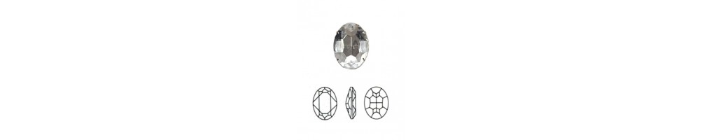 Oval  (stones with setting)